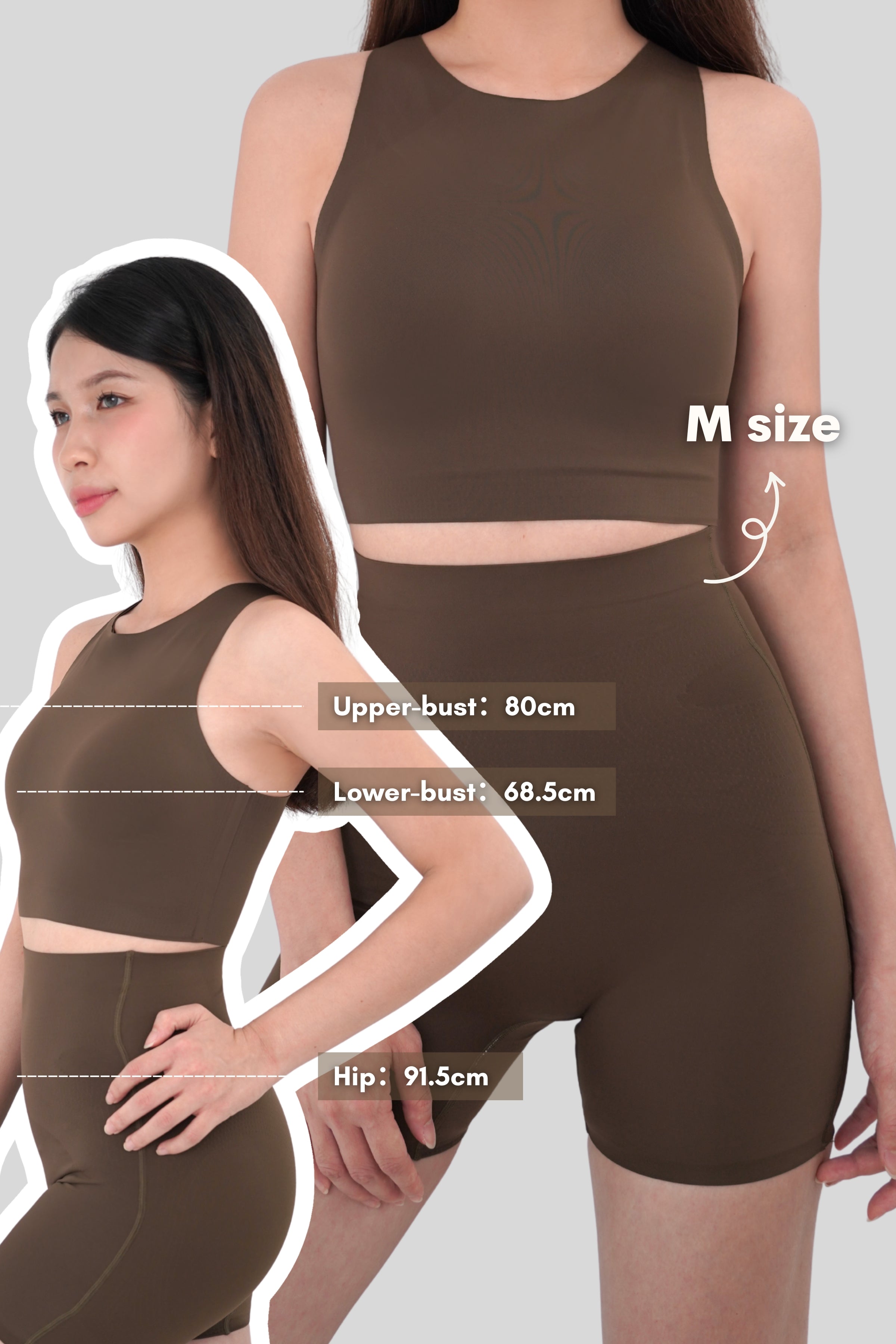 Basic Shaper In Olive Brown - Panty - Seamless Brief - Adelais Official