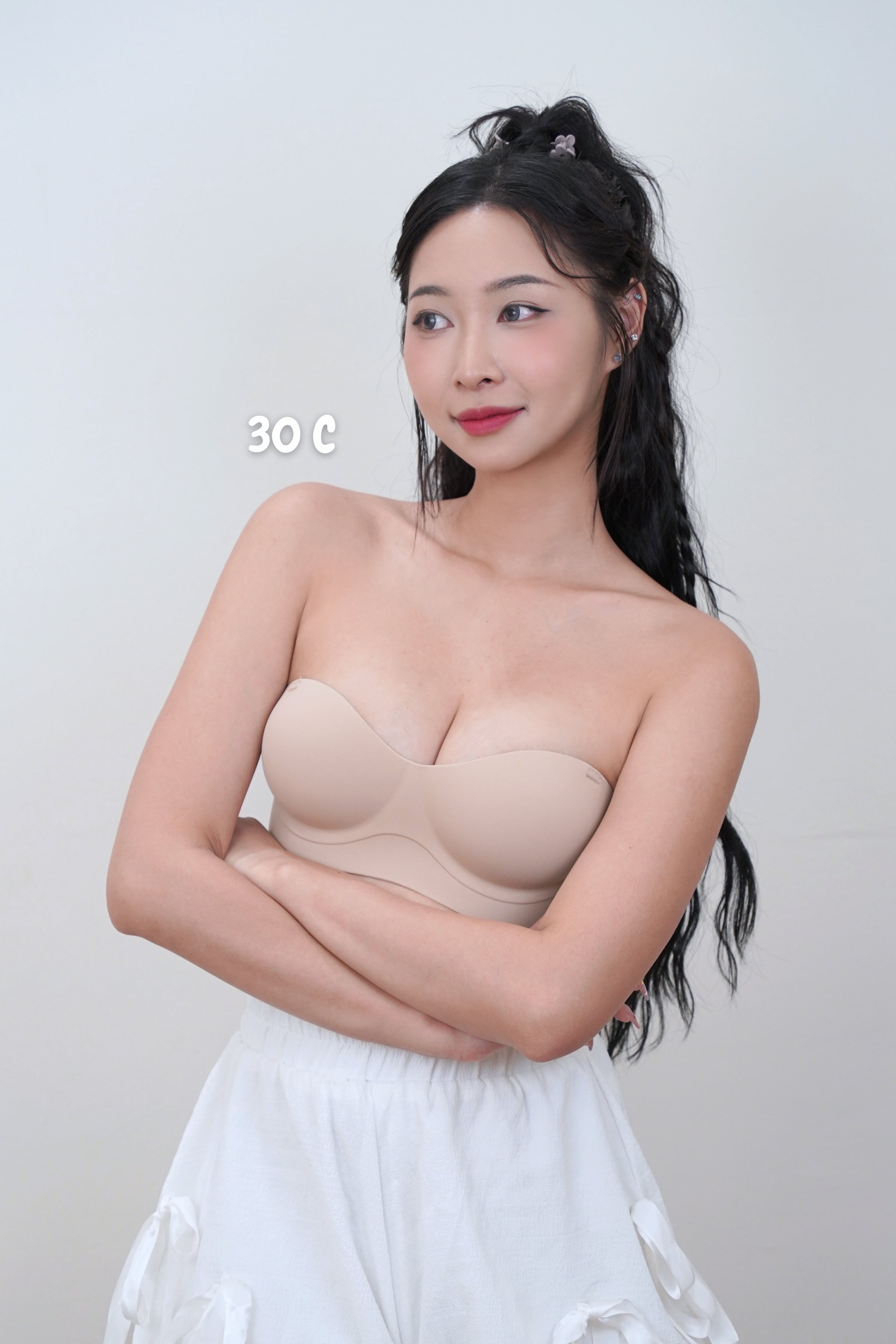 Daily Softie Boost Multi - Way Push Up Bra In Warm Skin - Size 32AB - 38AB - Bra - Strapless (Multi - Way) & Push Up - Adelais Official
