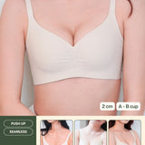 Pure Comfort Seamless Push Up Bra In Linen - Bra - Push Up & Seamless - Adelais Official