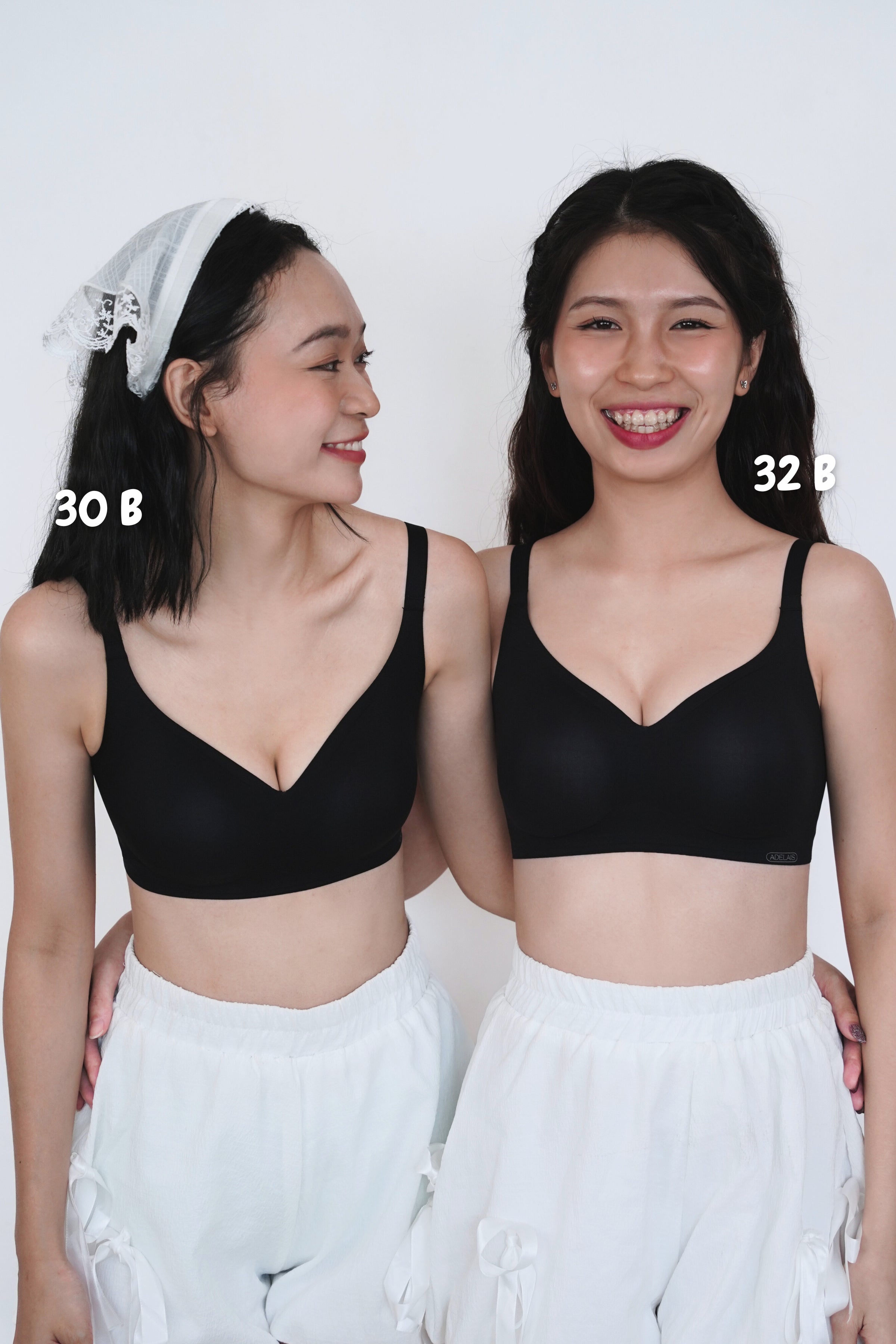 Ultra Boost BareFit Seamless Push Up Bra In Black - Bra - Push Up & Seamless - Adelais Official