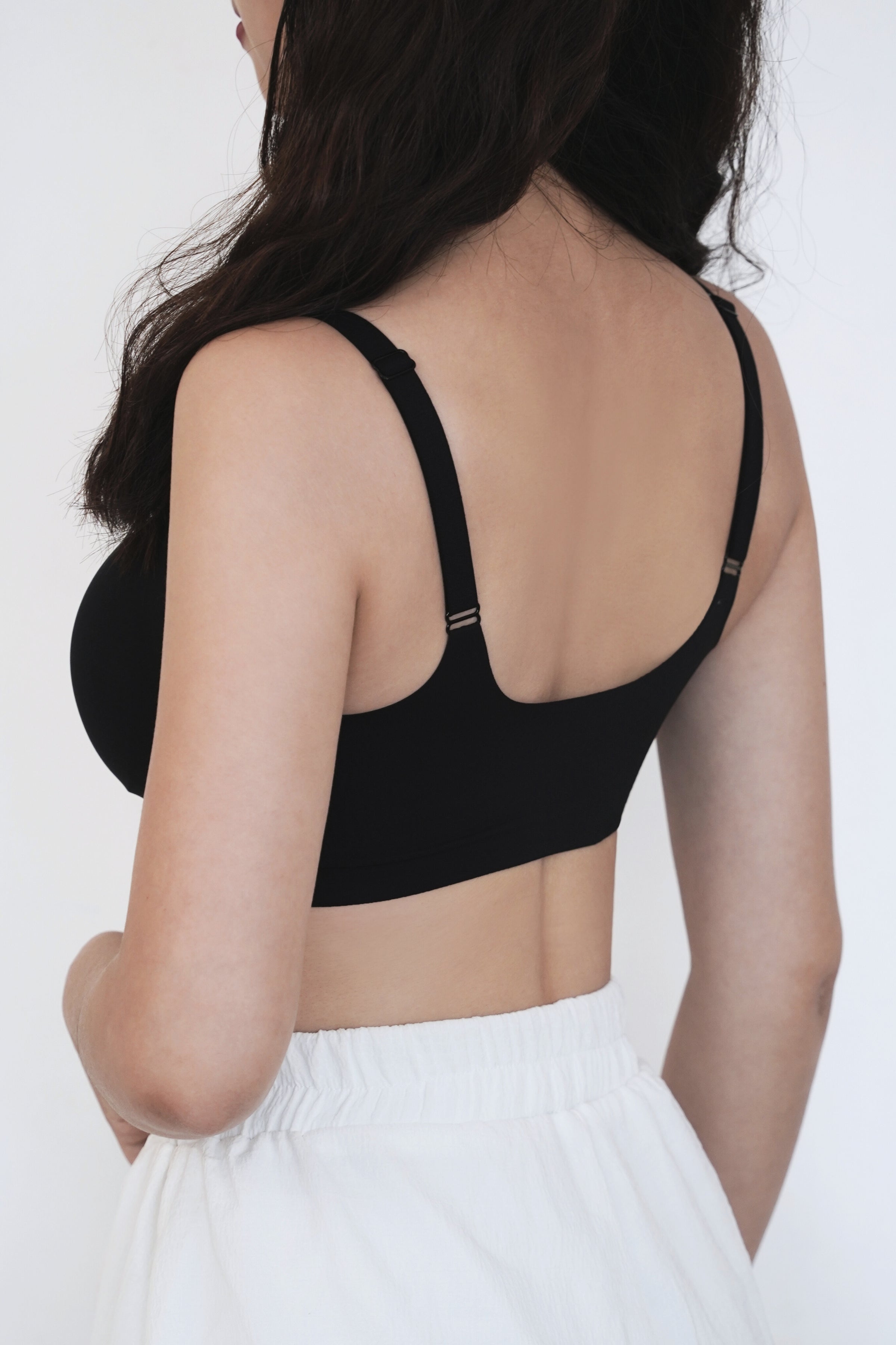 Ultra Boost BareFit Seamless Push Up Bra In Black - Bra - Push Up & Seamless - Adelais Official