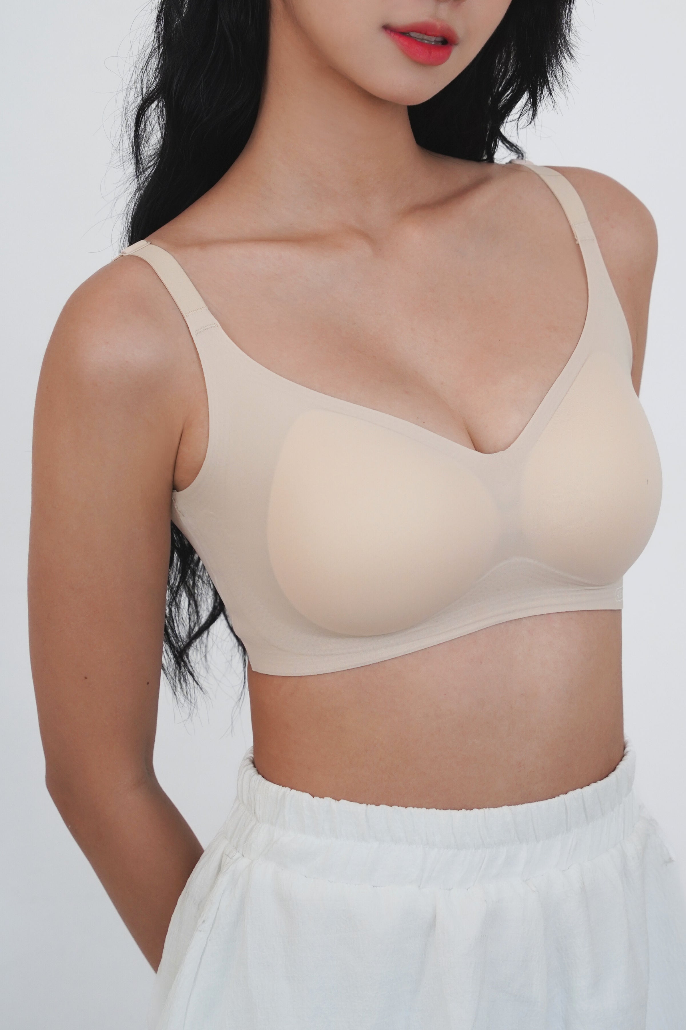 Ultra Boost BareFit Seamless Push Up Bra In Soft Skin - Bra - Push Up & Seamless - Adelais Official