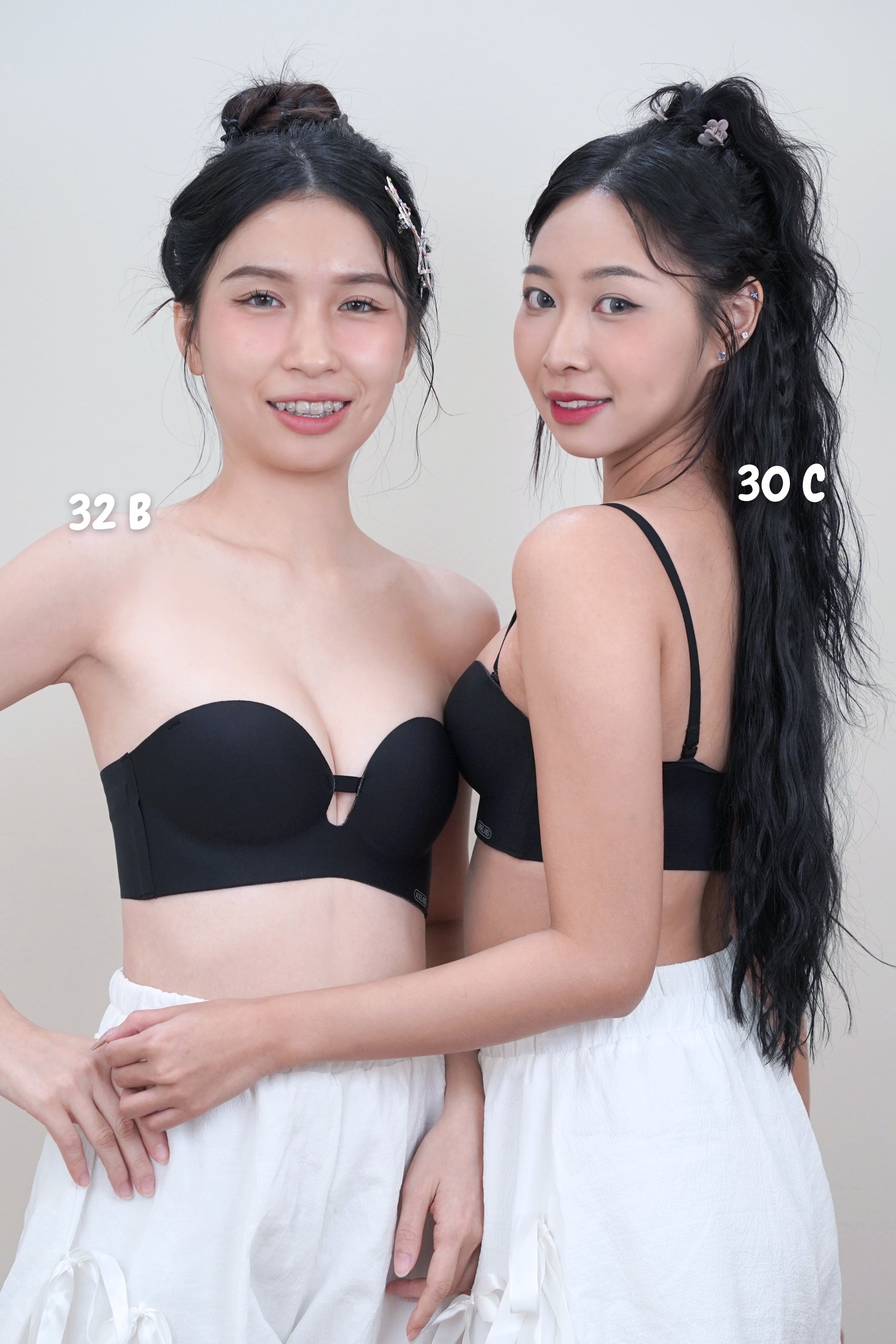 Ultra Softie 3.0 Push Up & Seamless Multi - way Bra In Black - Bra - Strapless (Multi - Way) & Push Up - Adelais Official