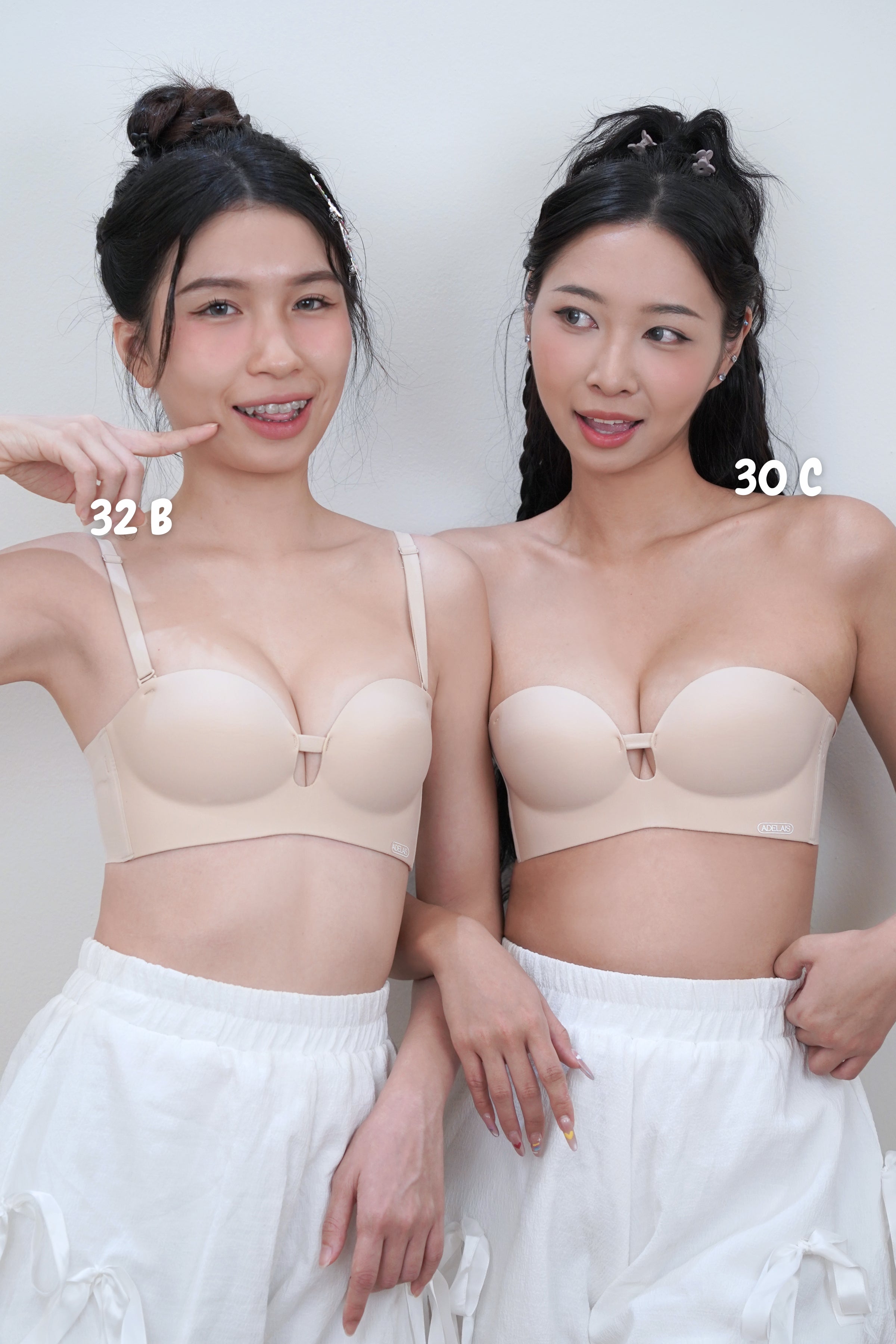 Ultra Softie 3.0 Push Up & Seamless Multi - way Bra In Soft Skin - Bra - Strapless (Multi - Way) & Push Up - Adelais Official