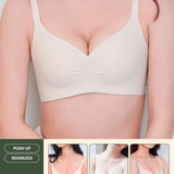 [New - In] Pure Comfort Seamless Push Up Bra In Linen - Bra - Push Up - Adelais Official