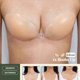1X Boobs Up Nubra (0.8 cm) - Adhesive Bras (Nubra & Nipple Cover) - Adelais Official