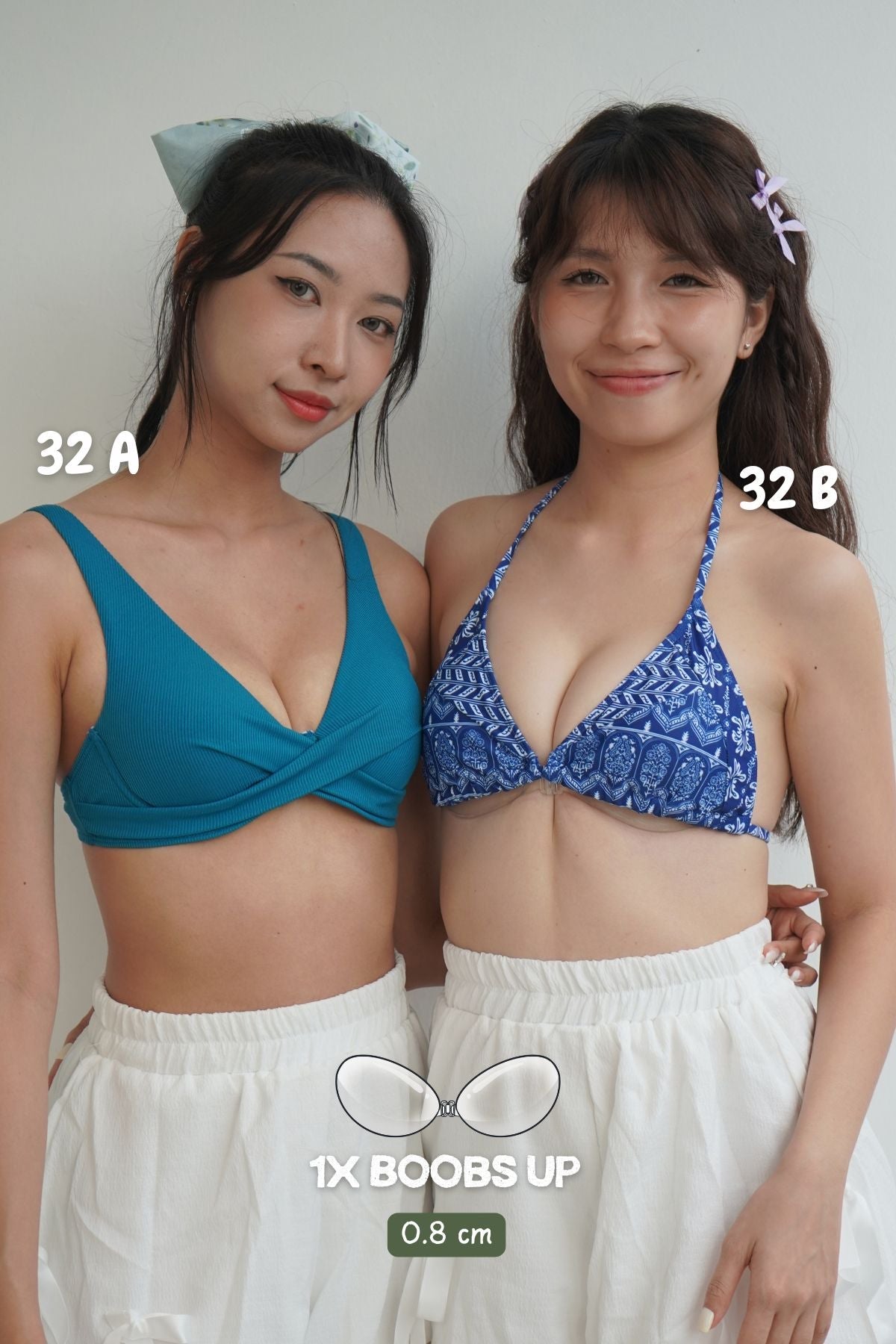 1X Boobs Up Nubra In Bikini (0.8 cm) - Adhesive Bras (Nubra & Nipple Cover) - Adelais Official