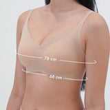 Ultra Curve Fit Seamless Push Up Bra In Warm Skin