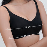 Ultra Curve Fit Seamless Push Up Bra In Black