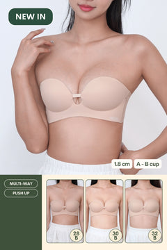 [JESSC] Ultra Softie 3.0 Seamless Multi-Way Strapless Push Up Bra