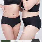 Bare Flex Seamless Panty In Black - Panty - Seamless Brief - Adelais Official