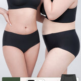 Bare Flex Seamless Panty In Black - Panty - Seamless Brief - Adelais Official
