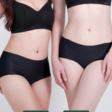 Bare Flex Seamless Panty In Black - Panty - Seamless Brief - Adelais Official