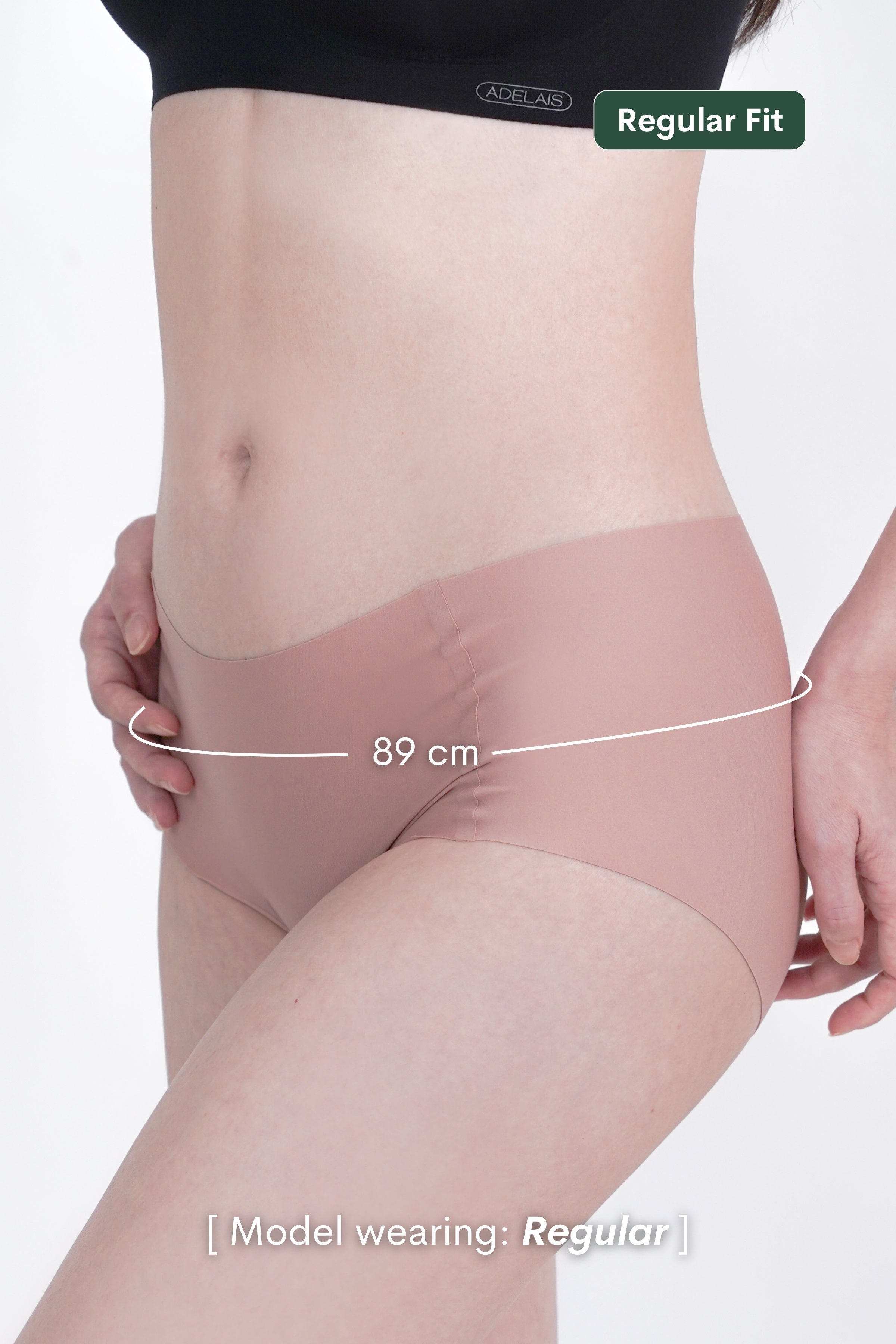 Bare Flex Seamless Panty In Nude Pink - Panty - Seamless Brief - Adelais Official