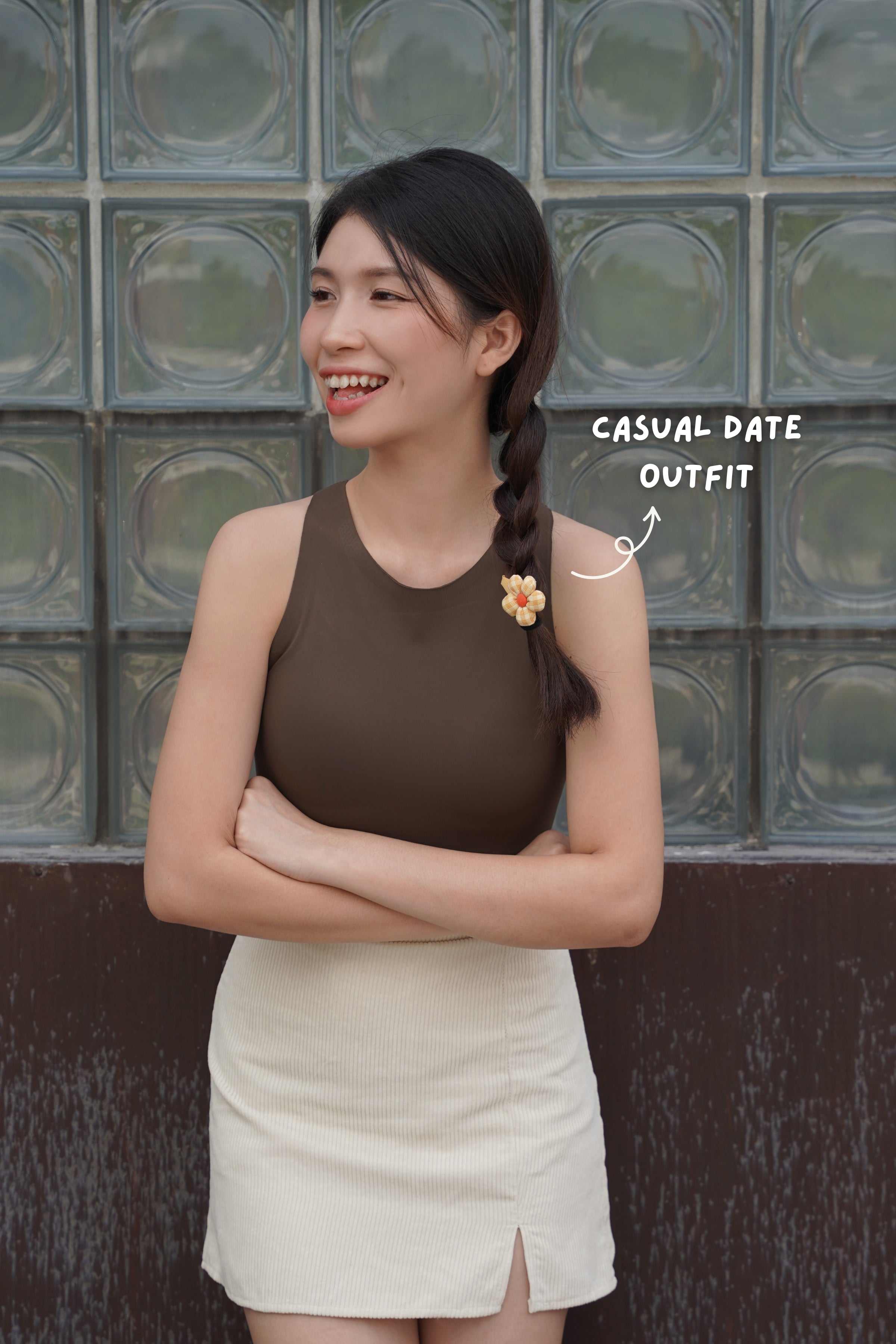 Basic Bra Top In Olive Brown - Bra - Basic Top - Adelais Official
