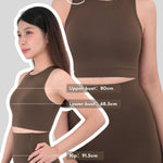 Basic Bra Top In Olive Brown - Bra - Basic Top - Adelais Official