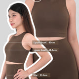 Basic Bra Top In Olive Brown - Bra - Basic Top - Adelais Official