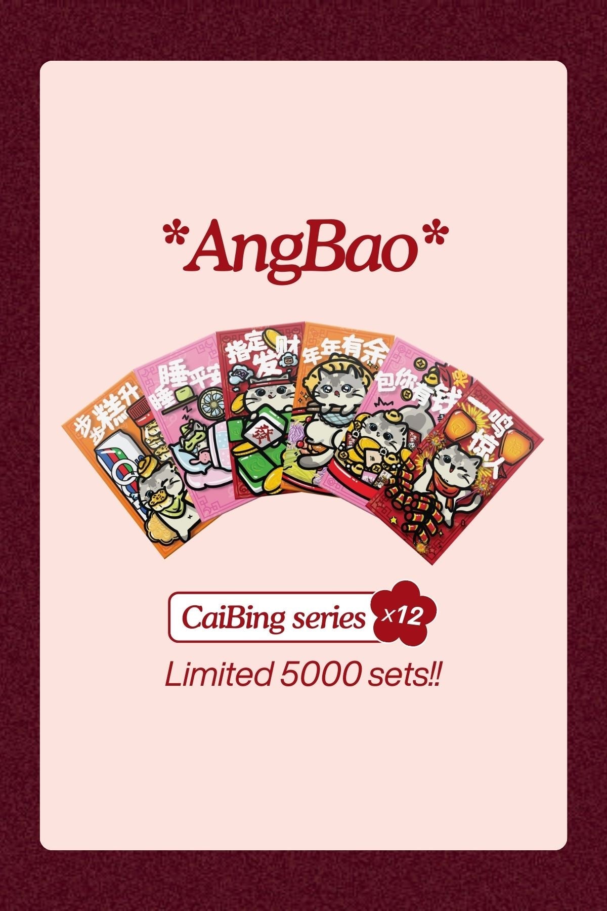 CNY Free Gift - Every RM180 FREE 1 @ AngBao Set - Free Gift - Adelais Official