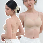 Daily Lite Low Back Multi - way Bra In Warm Skin - Bra - Coverage & Natural Uplift & Seamless - Adelais Official
