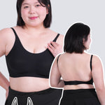 Daily Plus Low Back Multi-Way Bra In Black - Bra - Push Up & Seamless - Adelais Official