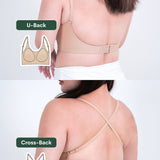 Daily Plus Low Back Multi-Way Bra In Warm Skin - Bra - Push Up & Seamless - Adelais Official