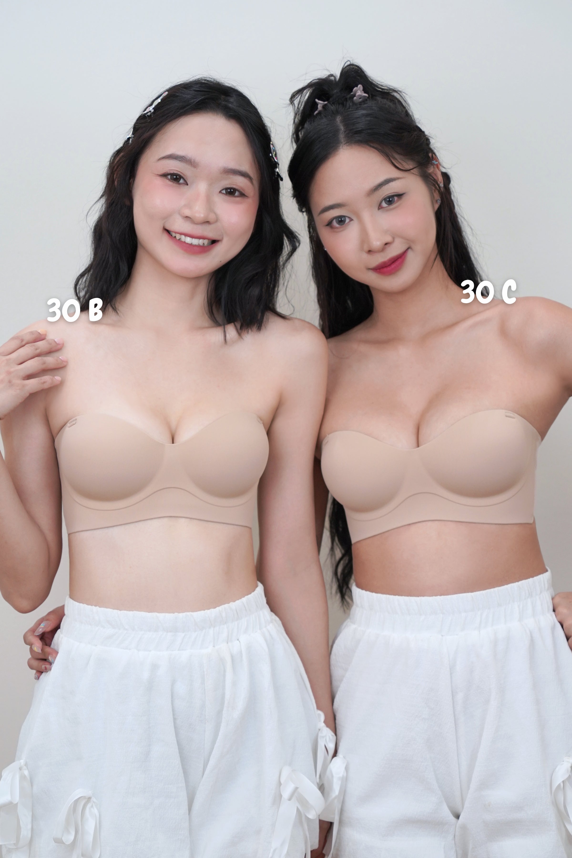 Daily Softie Boost Multi - Way Push Up Bra In Warm Skin - Size 32AB - 38AB - Bra - Strapless (Multi - Way) & Push Up - Adelais Official