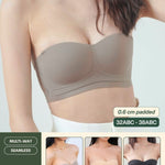 Daily Softie Multi - way Seamless Bra In Hipster Brown - Bra - Strapless (Multi - Way) & Push Up - Adelais Official