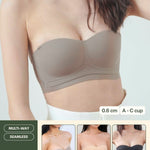 Daily Softie Multi - way Seamless Bra In Hipster Brown - Bra - Strapless (Multi - Way) & Push Up - Adelais Official
