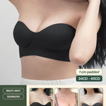 Daily Softie Plus Multi - Way Push Up Bra In Black - Size 34CD - 40CD - Bra - Strapless (Multi - Way) & Push Up - Adelais Official