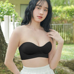 Daily Softie Plus Multi - Way Push Up Bra In Black - Size 34CD - 40CD - Bra - Strapless (Multi - Way) & Push Up - Adelais Official