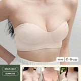 Daily Softie Plus Multi - Way Push Up Bra In Soft Pink - Size 34CD - 40CD - Bra - Strapless (Multi - Way) & Push Up - Adelais Official