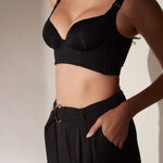 Day Shaper Specialised Boobs Reshaping Push Up Bra In Black - Bra - Coverage & Push Up - Adelais Official