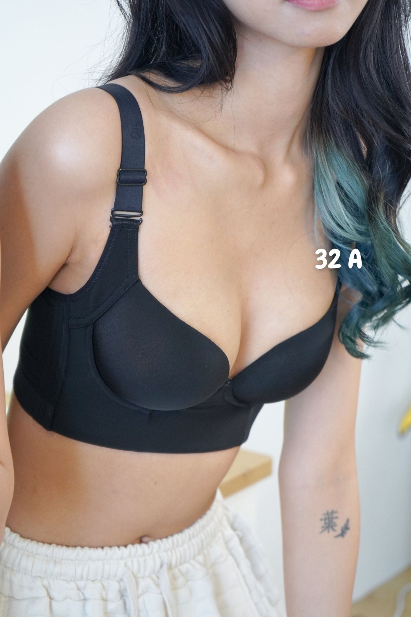 Day Shaper Specialised Boobs Reshaping Push Up Bra In Black - Adelais Official