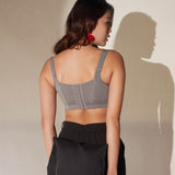 Day Shaper Specialised Boobs Reshaping Push Up Bra In Gray - Bra - Coverage & Push Up - Adelais Official