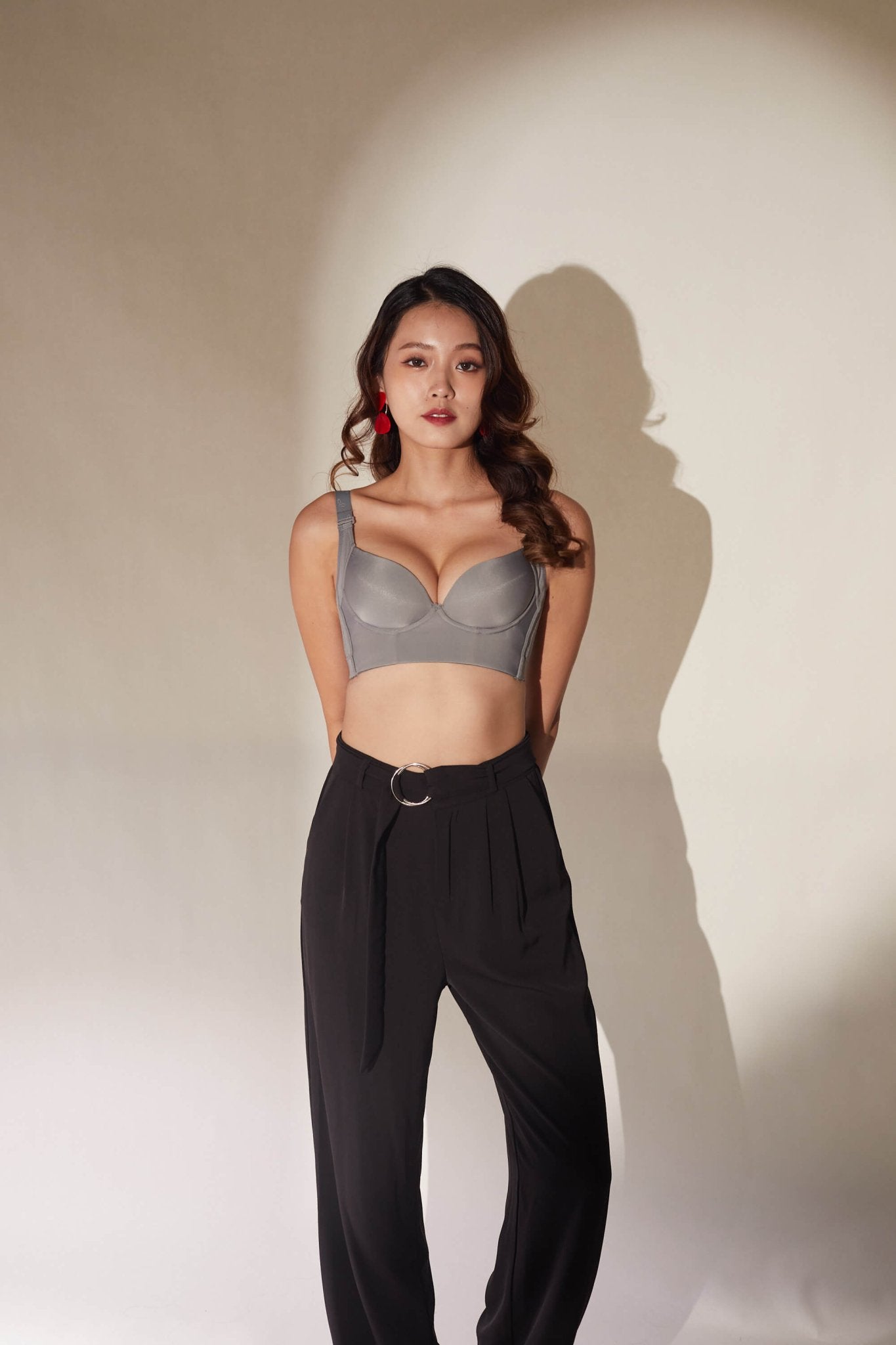 Day Shaper Specialised Boobs Reshaping Push Up Bra In Gray - Adelais Official