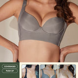 Day Shaper Specialised Boobs Reshaping Push Up Bra In Gray - Bra - Coverage & Push Up - Adelais Official
