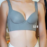 Day Shaper Specialised Boobs Reshaping Push Up Bra In Gray - Adelais Official