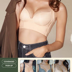Day Shaper Specialised Boobs Reshaping Push Up Bra In Peach Puff - Bra - Coverage & Push Up - Adelais Official