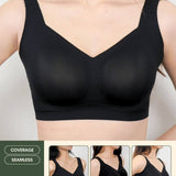 [New - In] Routine Lite Perfect Uplifting Seamless Bra (S - 3XL) In Black - Bra - Full Coverage & Natural Uplift & Seamless - Adelais Official