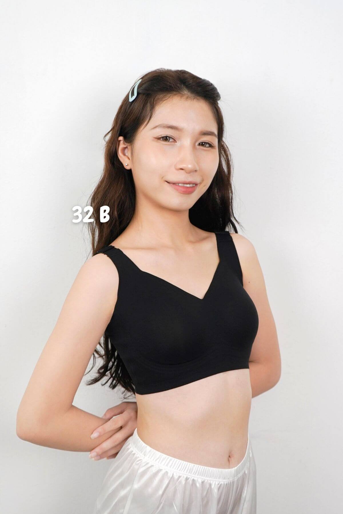 [New - In] Routine Lite Perfect Uplifting Seamless Bra (S - 3XL) In Black - Bra - Full Coverage & Natural Uplift & Seamless - Adelais Official