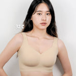 [New - In] Routine Lite Perfect Uplifting Seamless Bra (S - 3XL) In Warm Natural - Bra - Full Coverage & Natural Uplift & Seamless - Adelais Official
