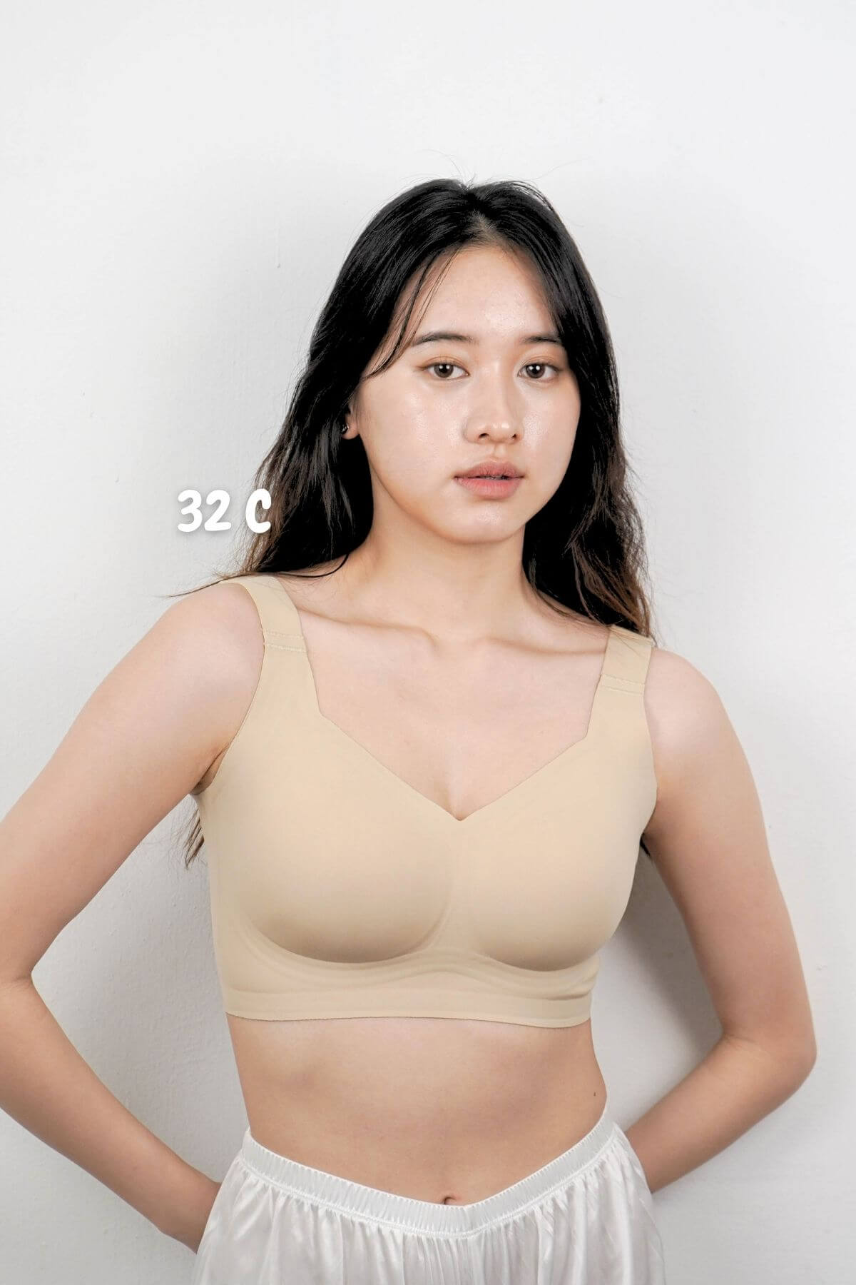 [New - In] Routine Lite Perfect Uplifting Seamless Bra (S - 3XL) In Warm Natural - Bra - Full Coverage & Natural Uplift & Seamless - Adelais Official