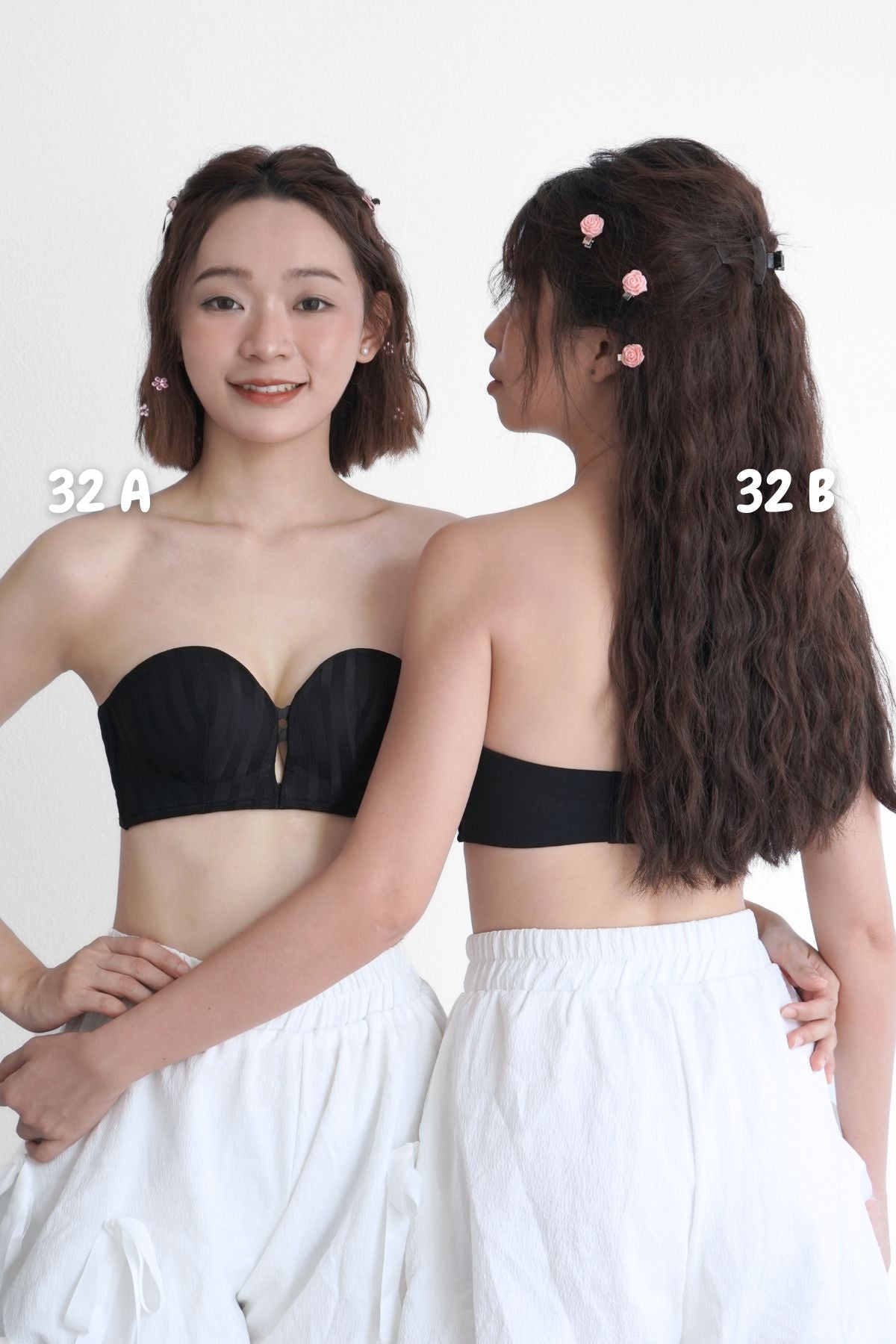 Everyday Fit Multi - Way Push Up Bra In Black - Bra - Strapless (Multi - Way) & Push Up - Adelais Official