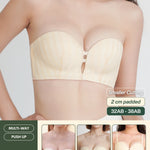 Everyday Fit Multi-Way Push Up Bra In Lemon Chiffon - Bra - Strapless (Multi-Way) & Push Up - Adelais Official