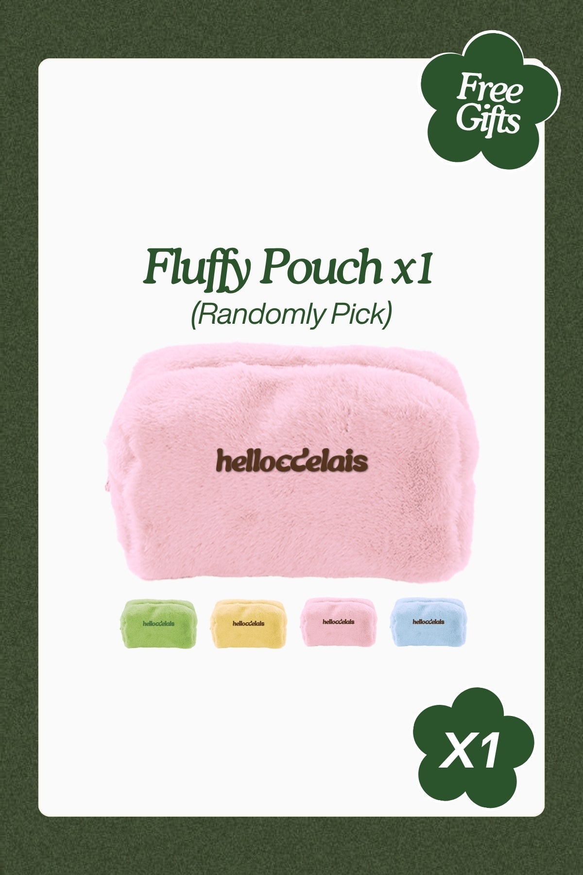 Free Gift - Every 4 Bras Free 1 @ Fluffy Pouch - Free Gift - Adelais Official