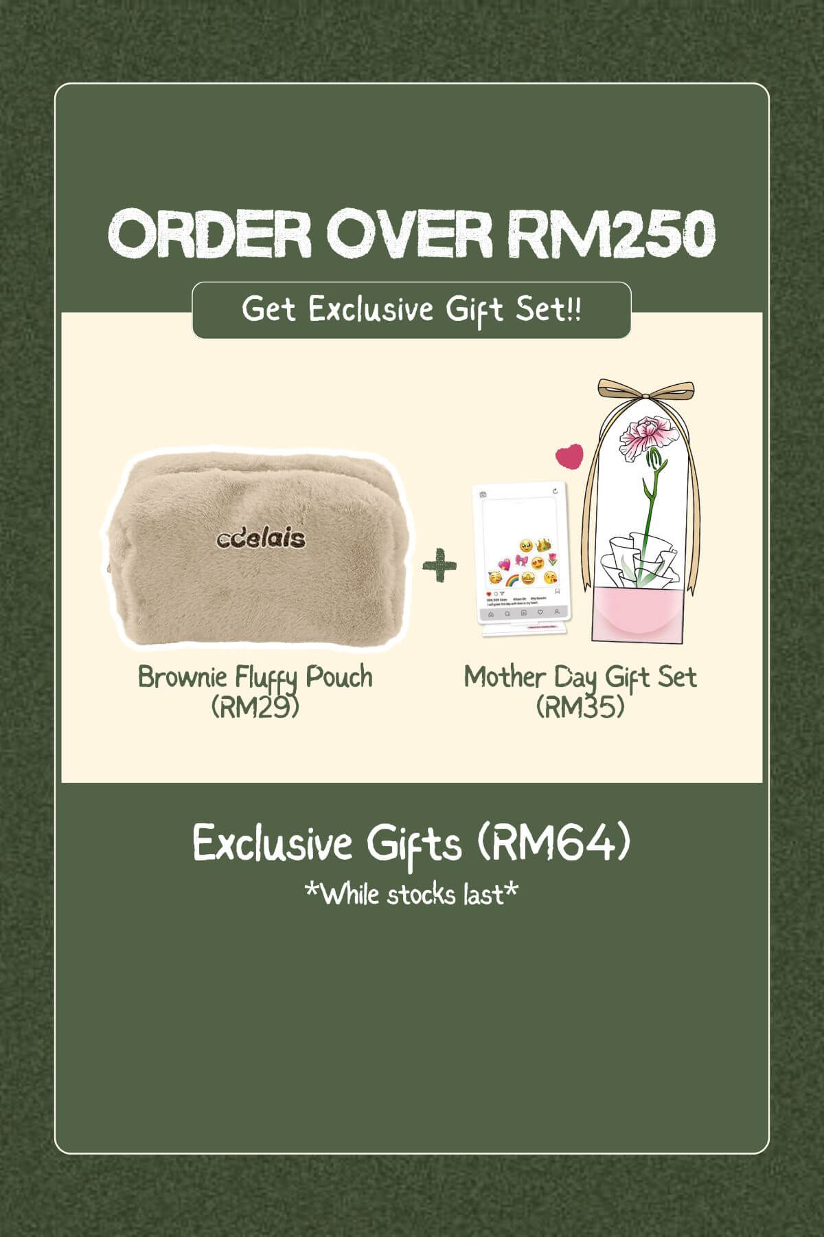 [Limited Edition] Exclusive Gift Set (Order Over RM250, While Stock Last) - Adelais Official