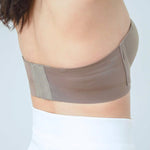 [New - In] Daily Softie Multi - way Seamless Bra In Hipster Brown - Bra - Strapless (Multi - Way) & Push Up - Adelais Official