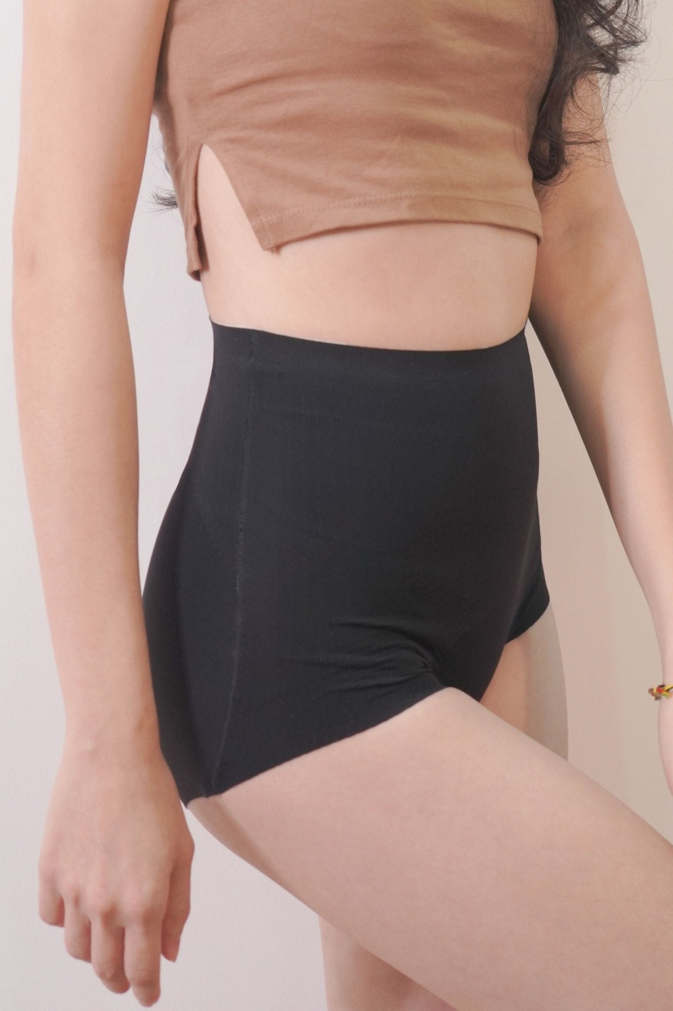 [New - In] Lite - Control Brief with Abdomen Control & Butt Lifting In Black - Panty - Tummy Control Brief - Adelais Official