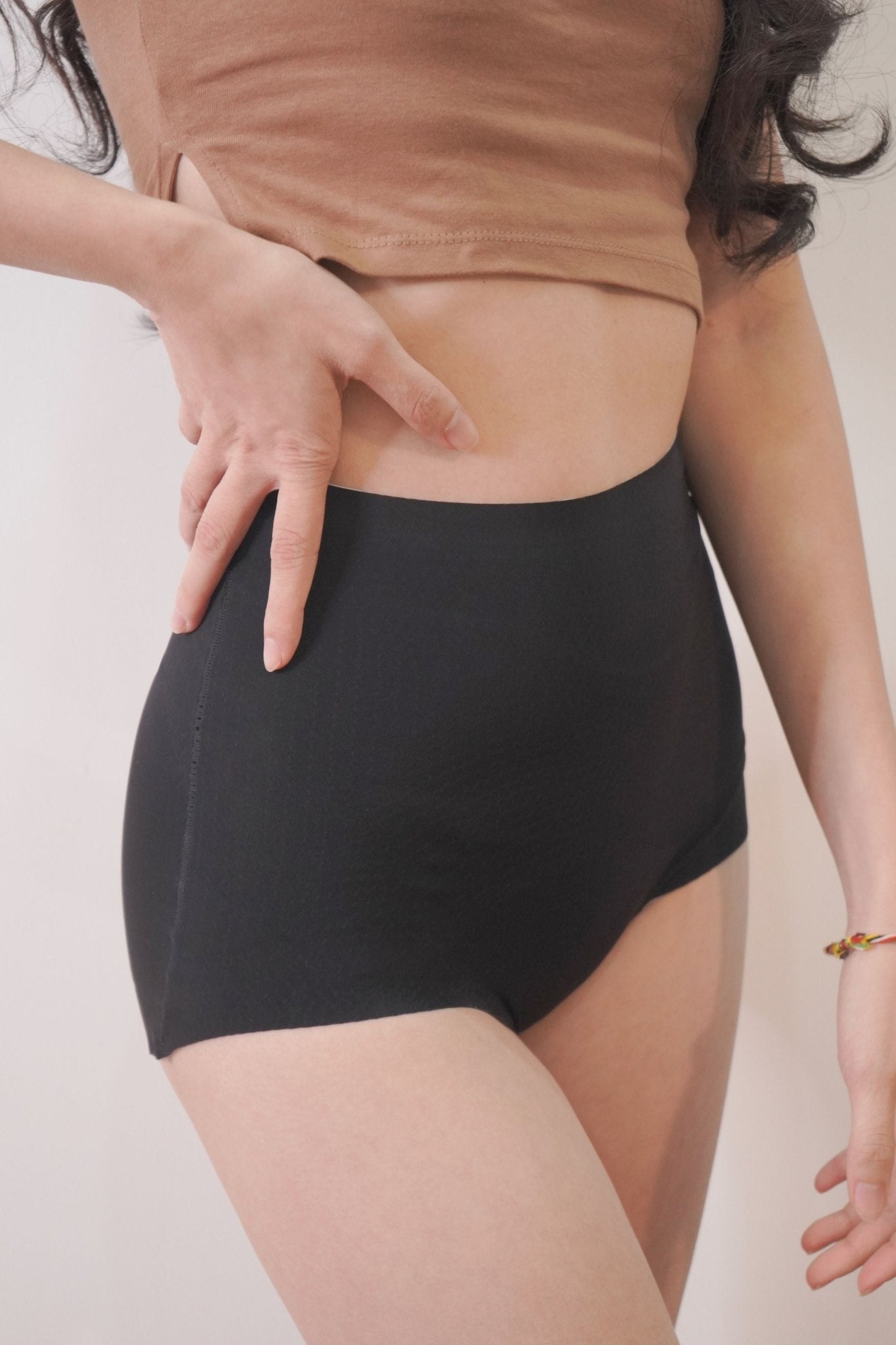 [New - In] Lite - Control Brief with Abdomen Control & Butt Lifting In Black - Panty - Tummy Control Brief - Adelais Official