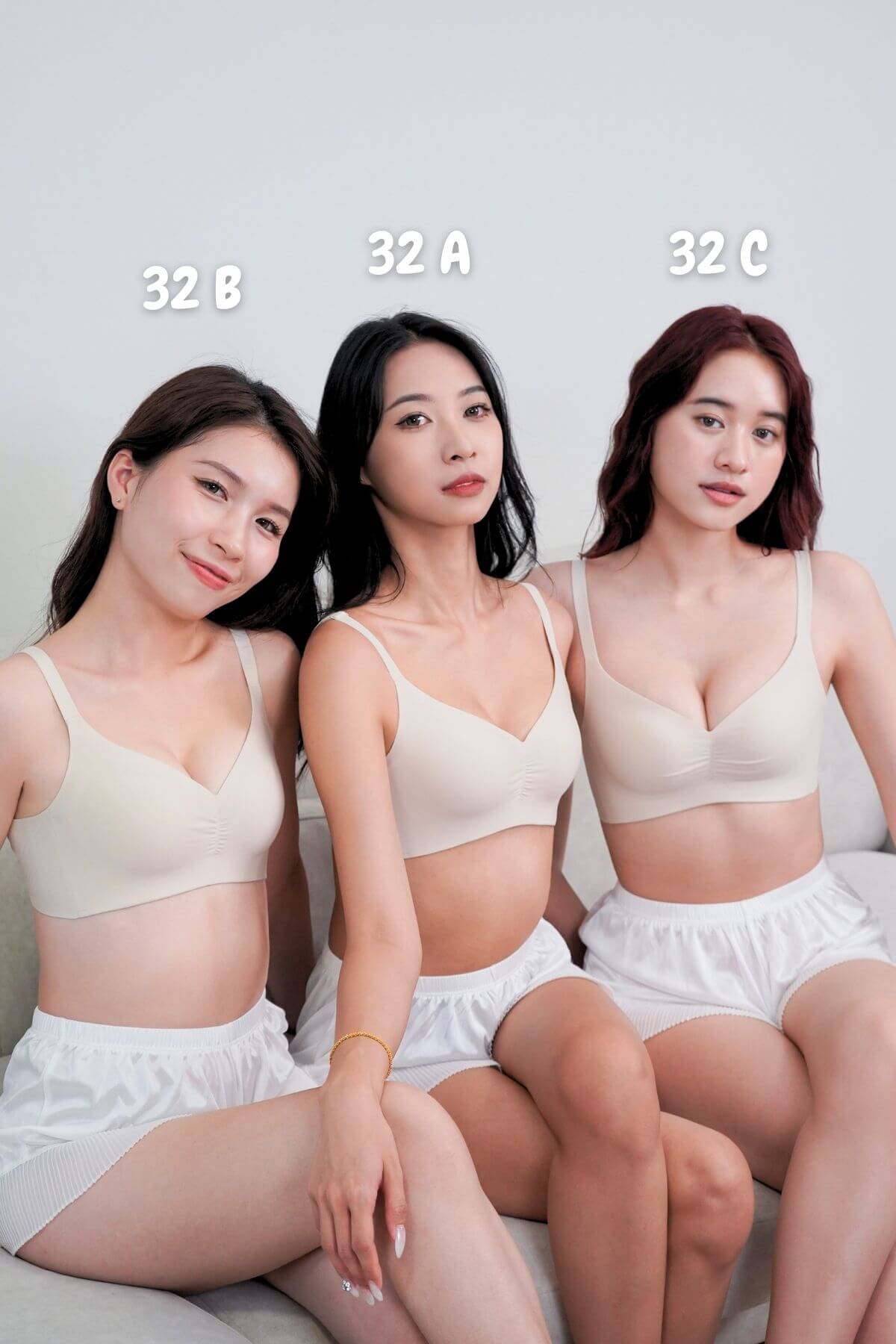 [New - In] Pure Comfort Seamless Push Up Bra In Linen - Bra - Push Up - Adelais Official